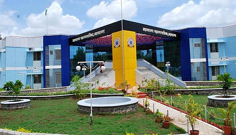 Municipal Corporation's chool ignited again