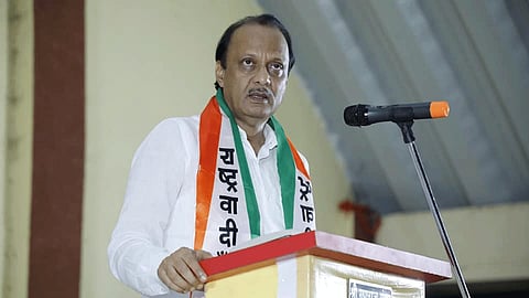 Ex dy Cm Ajit pawar Congratulate Ncp leader Chagan Bhujbal and jayant patil