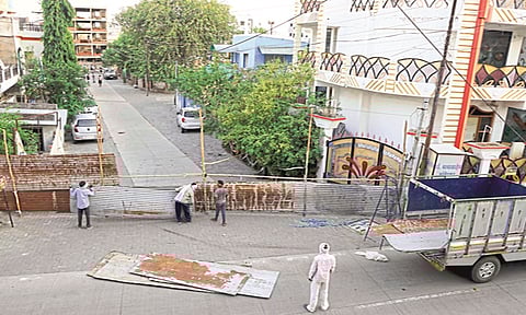 naik lake, tanga stand and mehbubpura area seal