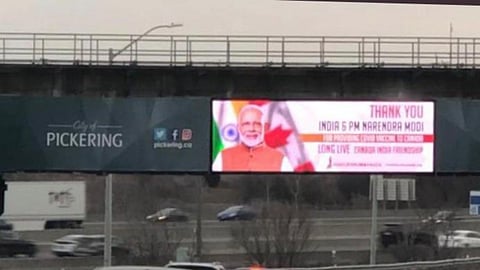 Canada Thanked India