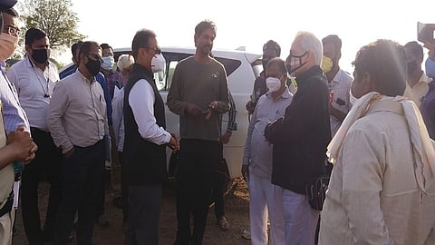 Central team in Baramati after two months of heavy rains