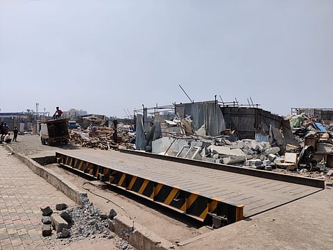 Anti-encroachment action in Jadhavwadi Chikhali