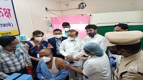 Corona Vaccination In Jalna