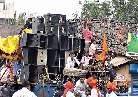 राजारामपुरीतील डॉल्बी बंद,विसर्जनावेळी कसोटी