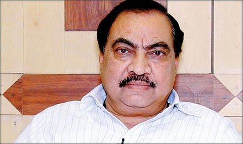 bjp leader eknath khadse