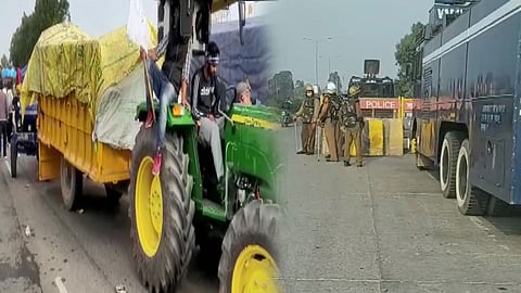 Delhi Chalo protest march,farmers