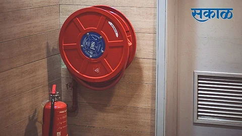The fire extinguishers in Ahmednagar Zilla Parishad are out of date