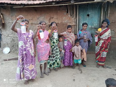 Gadchiroli solar lamp