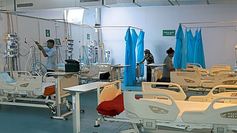 private covid centre closed due to lack of oxygen supply