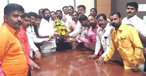 Eknath Shinde wishes Solapur ZP President Kamble