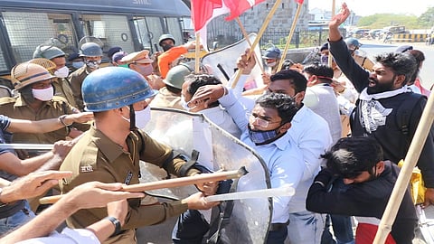 Left Organisation Support Bharat Bandh In Aurangabad