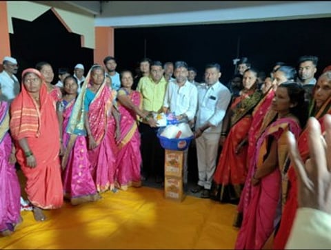 Through self help groups women made economic progress