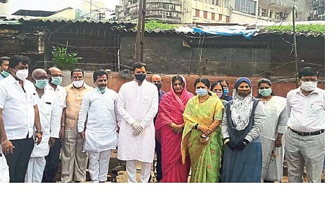 Tourists will be attracted by the pool at the Ambabai temple