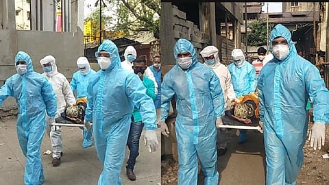 MNS activist help corona positive woman to get bed in hospital in pune
