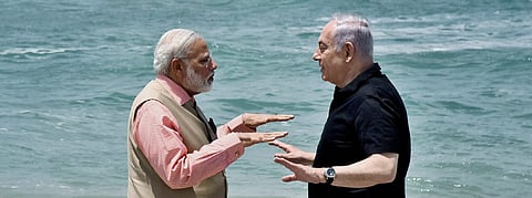 Narendra Modi Benjamin Netanyahu