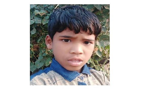 seven year old boy drowned in the Kanhan River