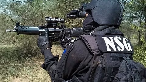 NSG Commando Training on milatry camp