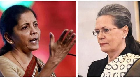 Nirmala Sitharaman criticizes Sonia Gandhi on statement on BJP Government