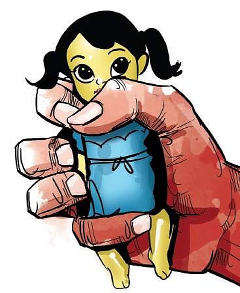 Murder after rape of an eight-year-old girl