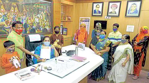 पालिकेत कुत्री सोडण्याचा नगरसेविकेचा इशारा