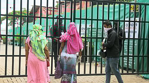 Jumbo Covid Center Patient Relatives