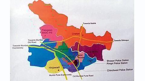 प्रस्तावित आयुक्तालयाच्या कार्यक्षेत्रातील सध्याची पोलिस ठाणी.