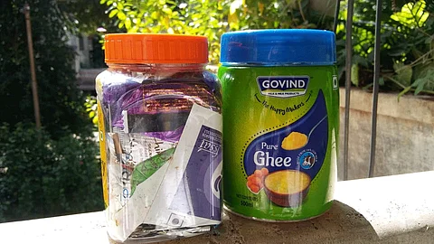 Disposal of household plastic waste through Eco Brix