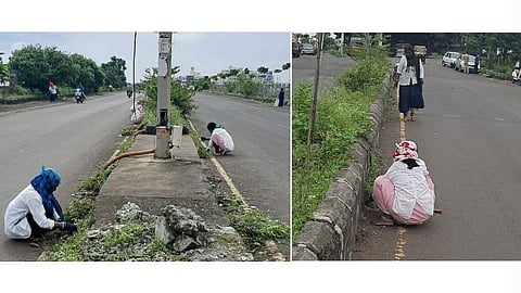 मोशी प्राधिकरण - पेठ क्रमांक 4 व 6 मधील सर्व रस्ते, चौक, पदपथ स्वच्छ करण्यात आले आहेत. तसेच कचरा करणारांवर दंडात्मक कारवाई करण्यात आली.