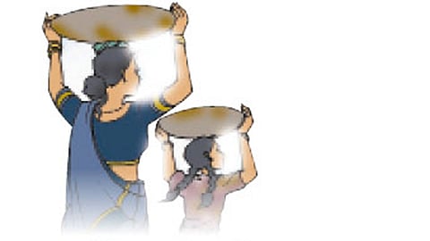 ग्रामीण भागात ५० टक्के कुटुंबे अर्धपोटी;कर्जबाजारींची संख्या वाढली