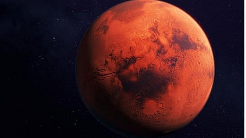 water mars nasa thinks trapped under its surface viks