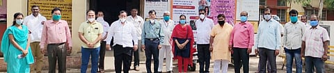 These MLAs visited rural hospitals Distributed materials worth Rs 50 lakh
