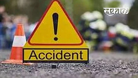 Accident due to bad road condition in Gadchiroli district  