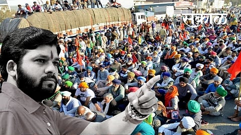 Ravikant tupkar criticized BJP government over Farmers Protest