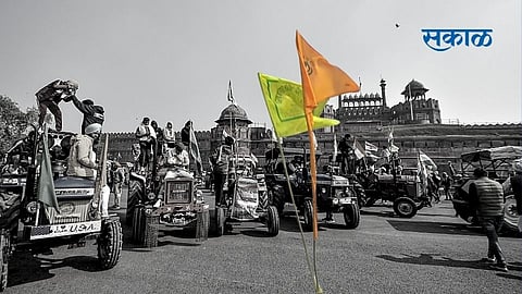 delhi protest parade