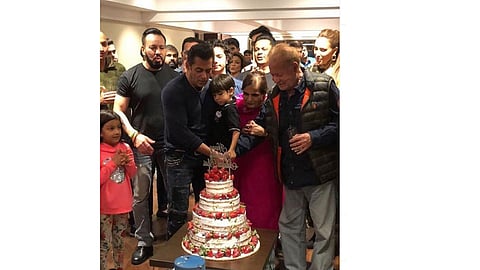 Salman Khan celebrates his 54th birthday with family and friends