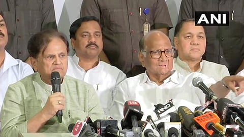 Sharad Pawar speak after congress and Ncp Meeting in Press Conference