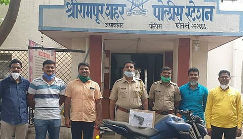 Shrirampur police arrested a criminal in Ahmednagar district