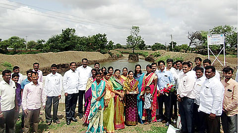 Supriya Sule appreciates water conservation