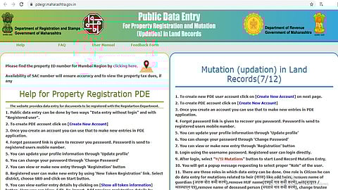 The Revenue Department facilitated the e-rights system Online