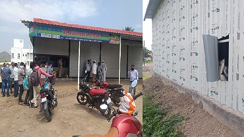 Theft of onion seeds nashik marathi news