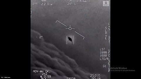 america pentagon ufo video viral social media