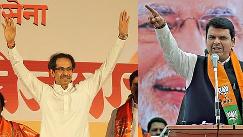 Uddhav Thackray Devendra Fadnavis