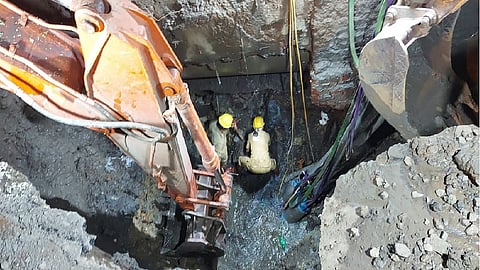 अल्ट्रासाऊंडिंग पध्दतीने शोधली ब्रिटीशकालीन जलवाहिनीची गळती