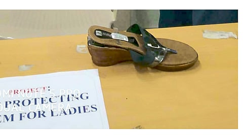 Hi-Tech sandals will protect women