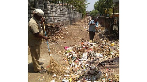 shivsrushti garden cleaning sangvi