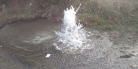 The digging of Nilwande canal will connect the farmers' pipeline which was broken