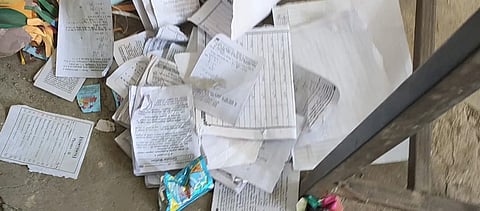 Aurangabad - HSC Board exam Chemistry questionnaire found in the Open room
