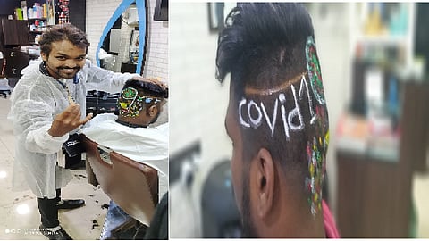"कोव्हिड कट'कडे तरुणांचा कल; केस कापण्याच्या पद्धतीवरही कोरोनाची छाप; नागरिकांमधील भीती दूर करण्याचा प्रयत्न