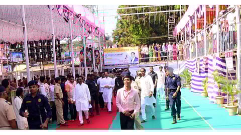 Chief Minister Uddhav Thackeray visit to Shri Bharadi Devi in Anganwadi kokan marathi news