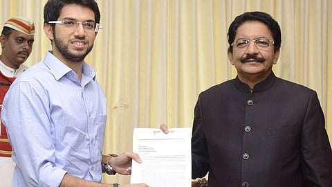 Aditya Thackeray meet Governor Vidyasagar Rao